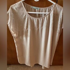 Maurices Blush Embellished Blouse